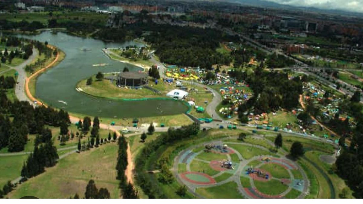 Parque Simón Bolívar de Bogotá.