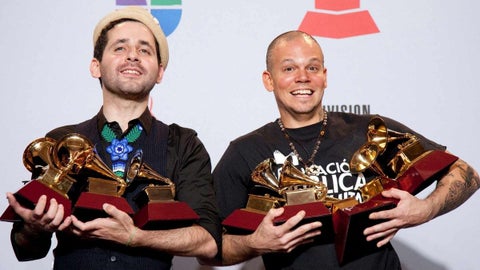 Los tres artistas con más premios Latin Grammy un colombiano está en el ranking