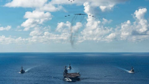 Lanza del Sur es la nueva operación antidrogas que anunció el jueves el secretario de Defensa estadounidense como parte de un despliegue militar en el Caribe, que Venezuela denuncia busca solo el derrocamiento de su presidente, Nicolás Maduro.