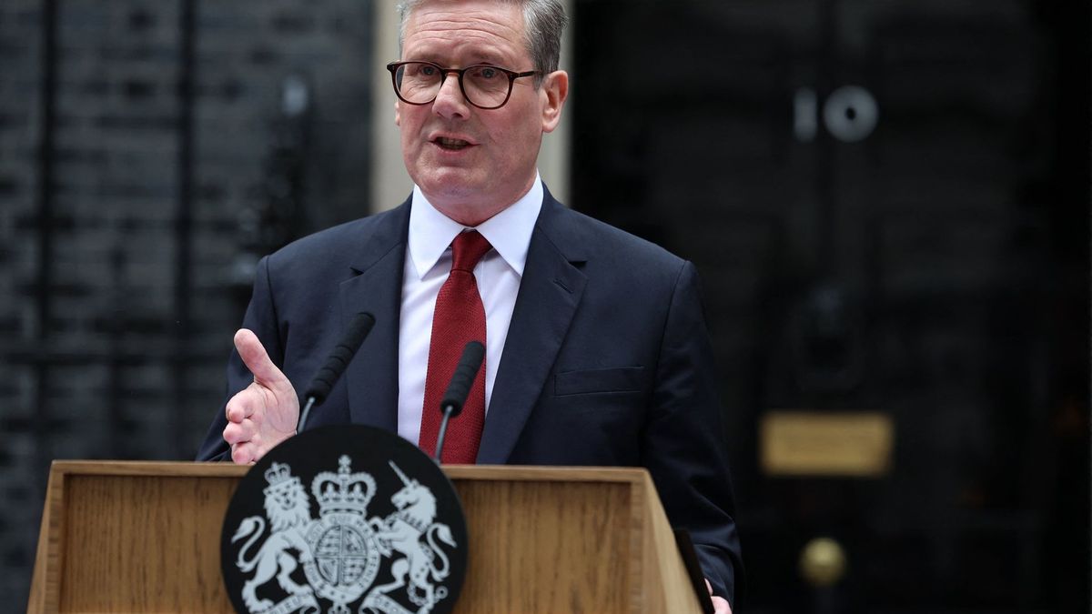 Sir Keir Starmer, primer ministro del Reino Unido