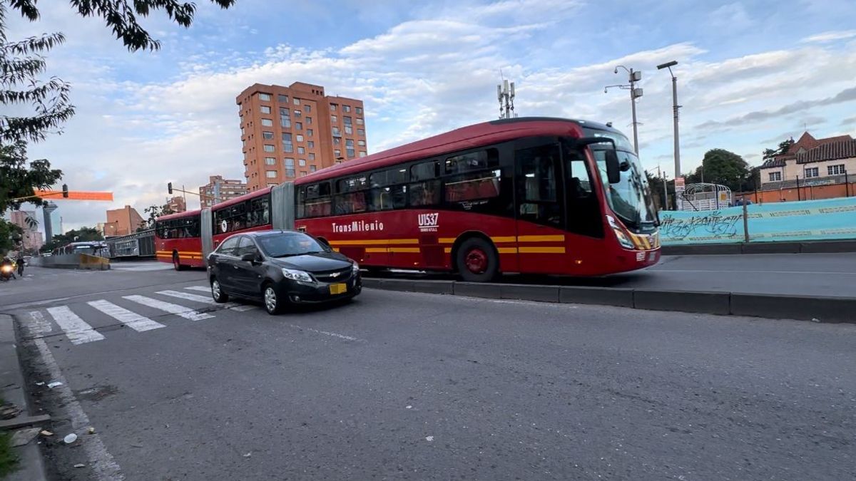Troncal de Transmilenio de la Avenida Caracas con calle 45 | Bogotá | Junio 2024