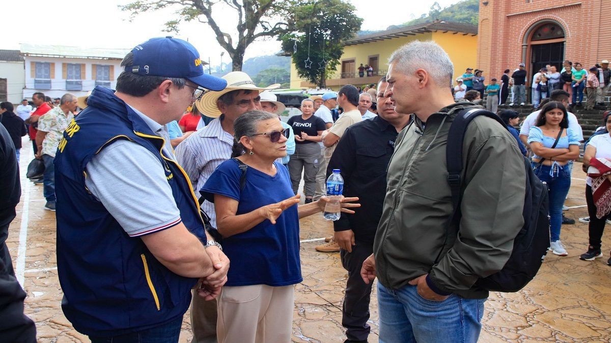 25 familias damnificadas por las lluvias en Pueblorrico (Antioquia) serán reubicados