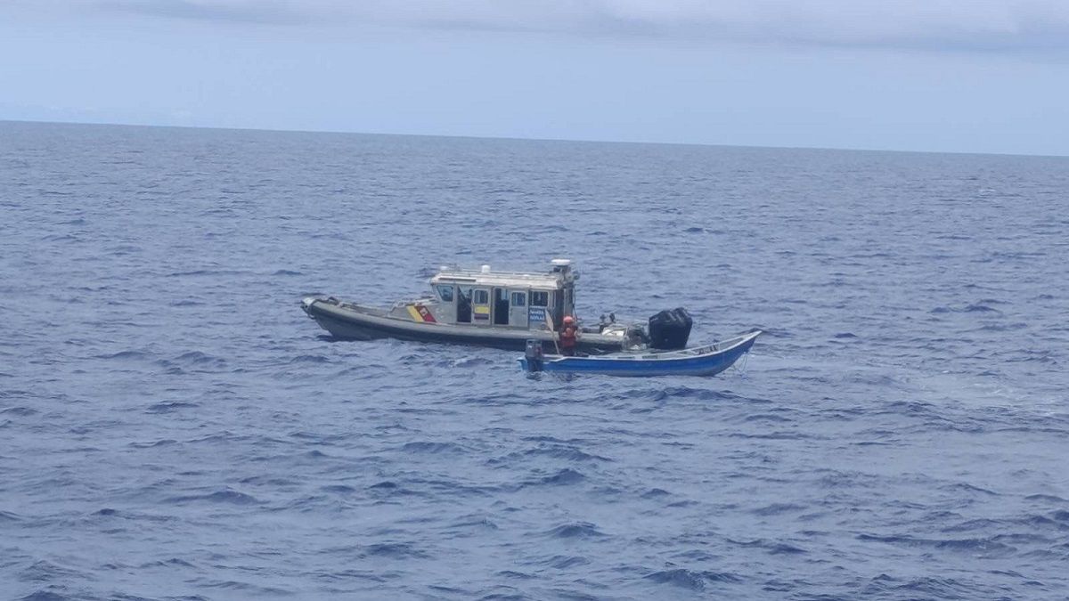 Panameños capturados por transportar cocaína en el Golfo de Urabá