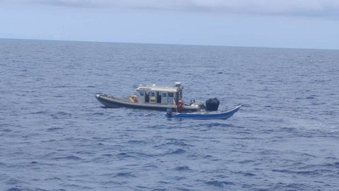 Panameños capturados por transportar cocaína en el Golfo de Urabá