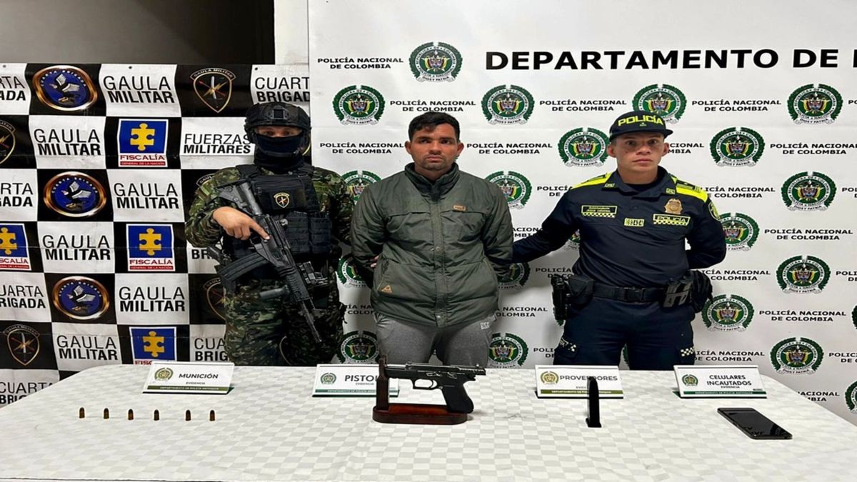 Captura de alias "Richard" del Frente 36.