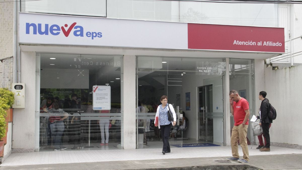 Sede de la Nueva EPS, en Bogotá.