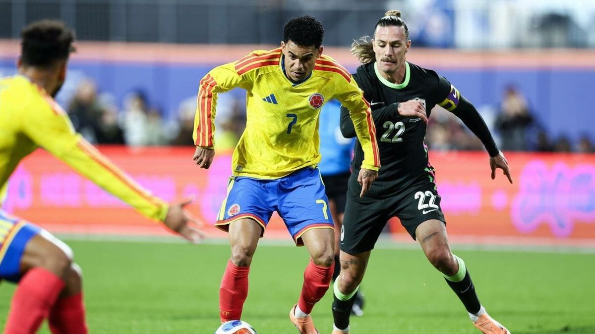 Colombia Goleó a Australia.