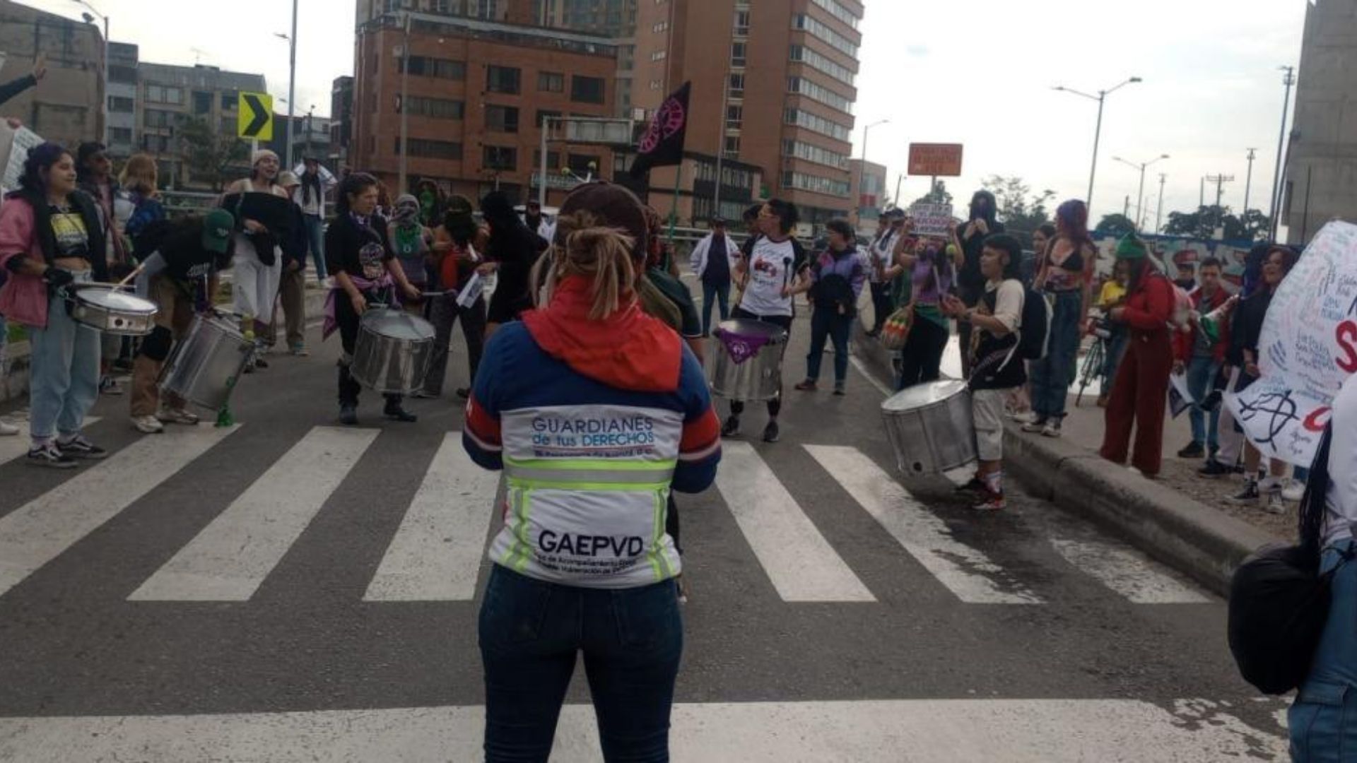 Las concentraciones se harán en varios puntos importantes del municipio. Uno será en la entrada por La Calera, justo donde queda el puesto de salud. 