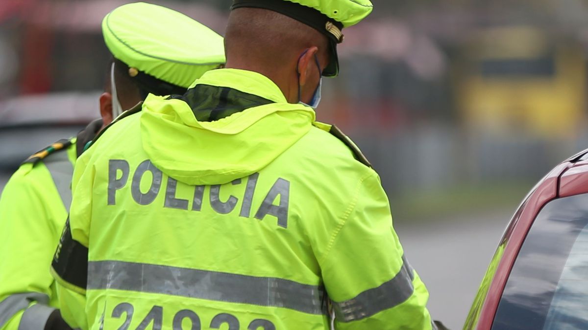 Policía de Tránsito de Bogotá.