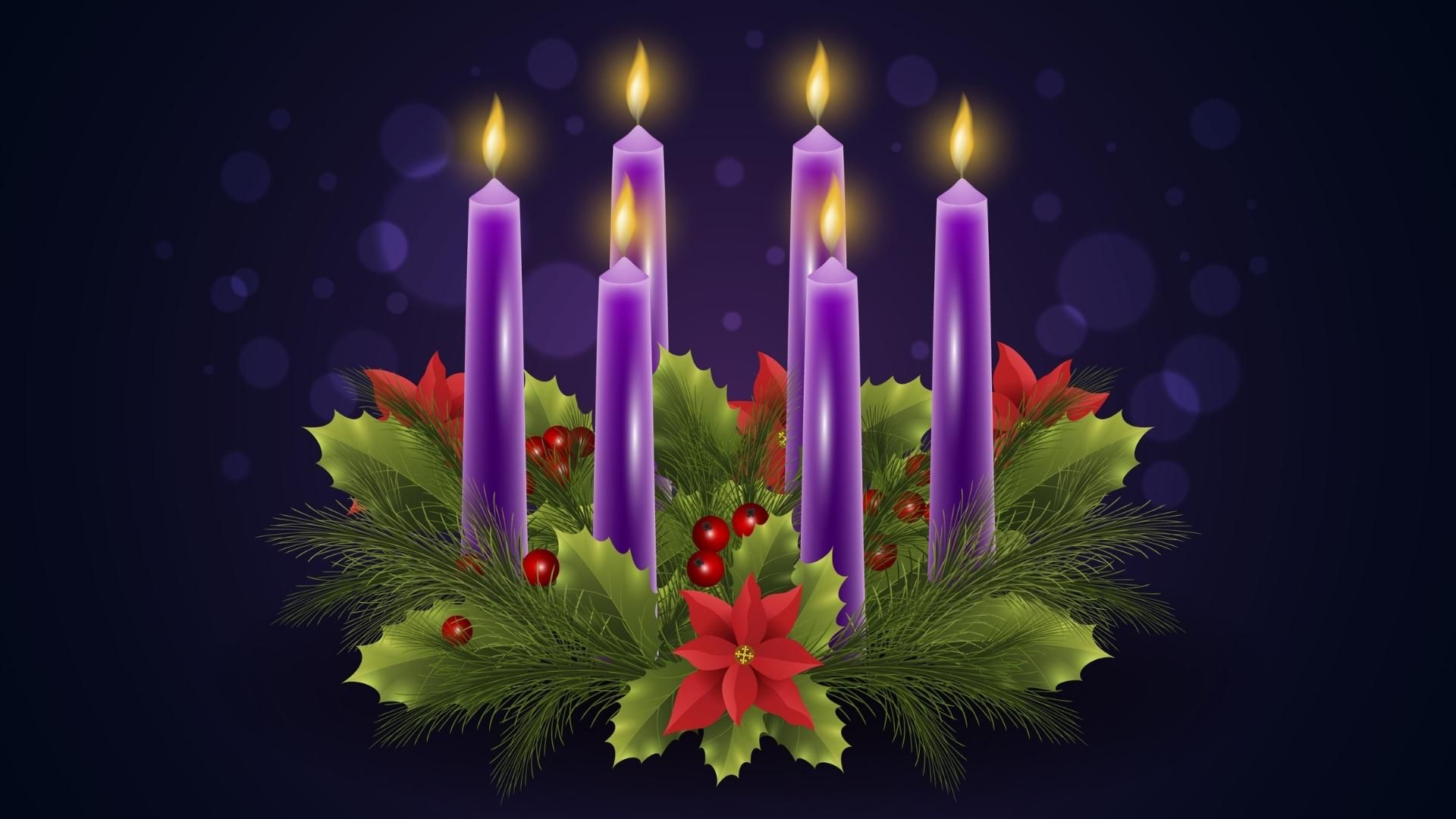 Cada vela de la corona de Adviento representa un mensaje específico dentro del calendario litúrgico.