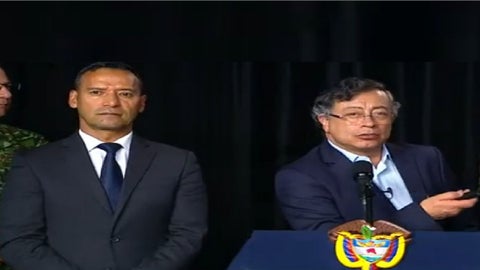Presidente Gustavo Petro cuestiona señalameintos.