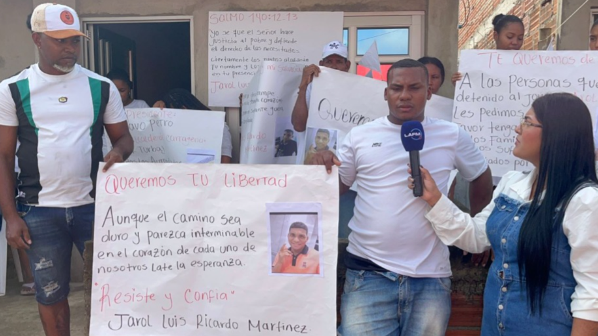 Familia de policía cartagenero secuestrado