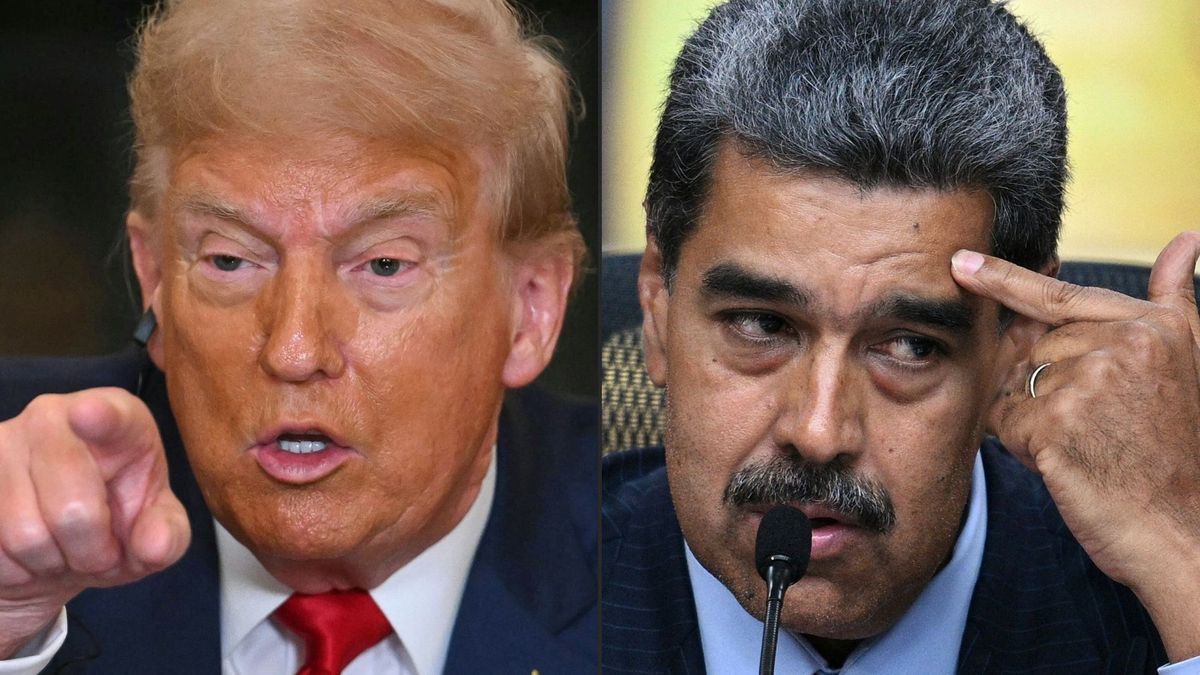 Donald Trump y Nicolás Maduro