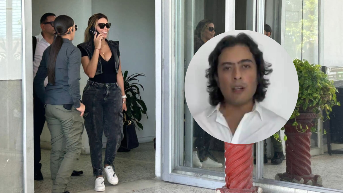 Day Vásquez y Nicolás Petro