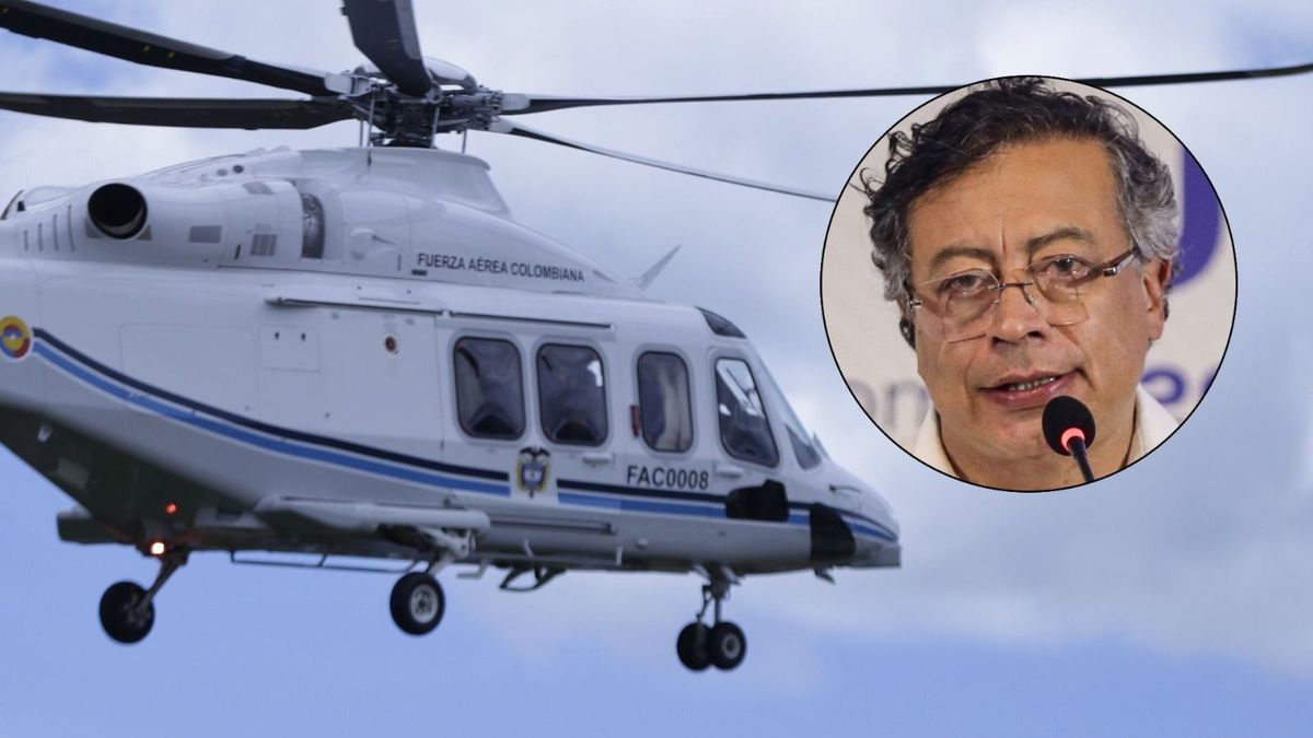 Helicóptero de Petro