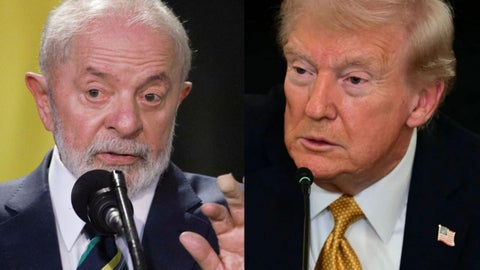 Lula Da Silva y Donald Trump