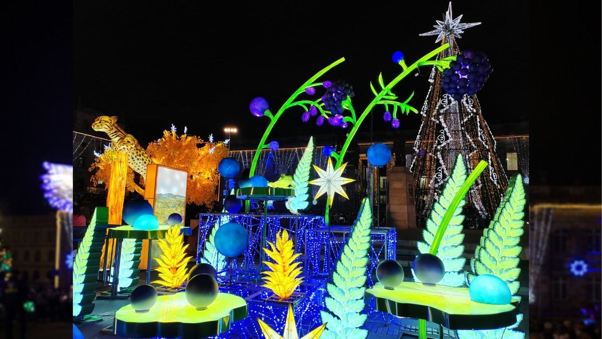 Alumbrado navideño en Bogotá 2024