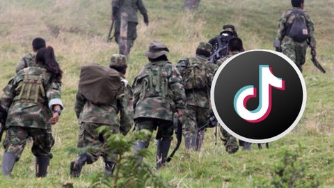 Reclutamiento de menores desde TikTok