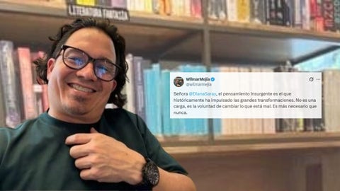 Wilmar Mejía y su trino sobre pensamiento insurgente