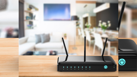 Ubicar el router en una zona alta mejora la señal de wifi en el hogar.