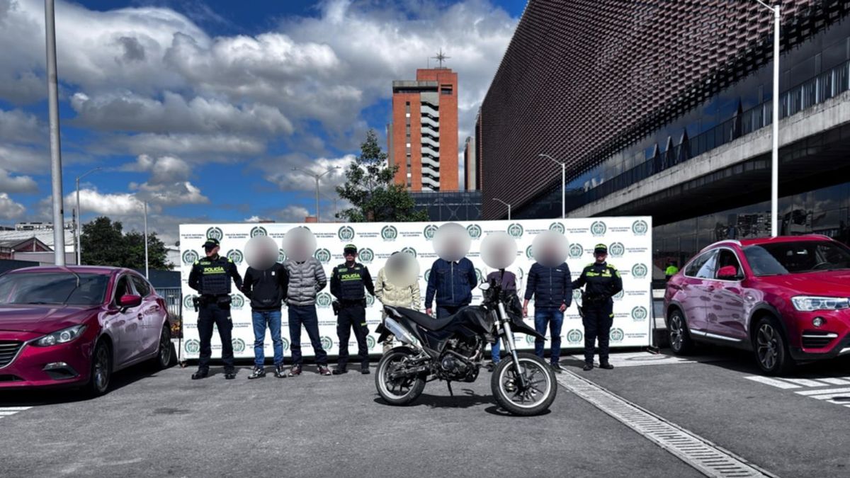 Banda desarticulada en Bogotá