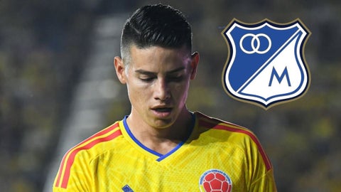 James Rodríguez Millonarios