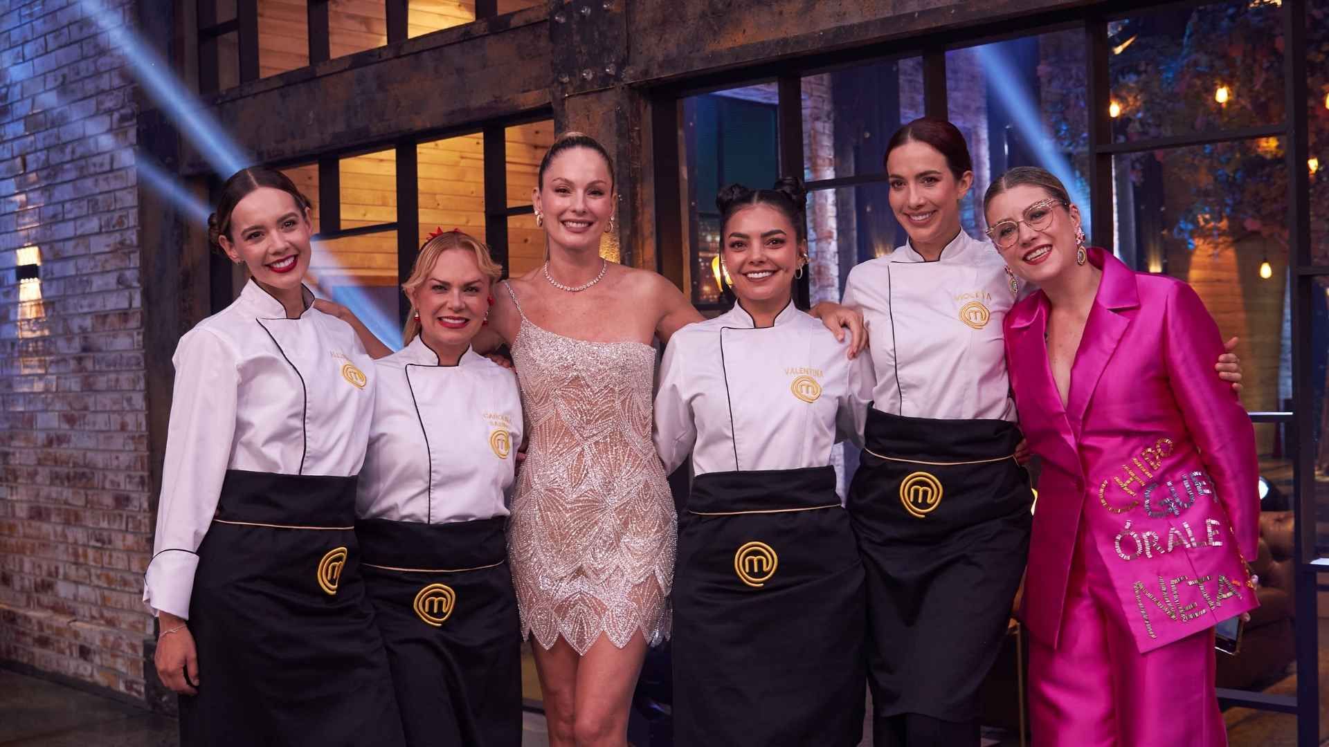 La presentadora Violeta Bergonzi recibió el anuncio como ganadora de MasterChef Celebrity 2025 en la gala final.