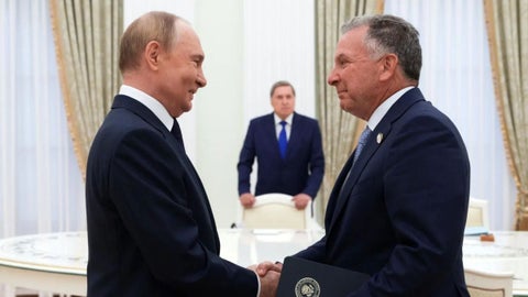 El presidente de Rusia, Vladimir Putin recibe al enviado especial de Estados Unidos, Steve Witkoff.