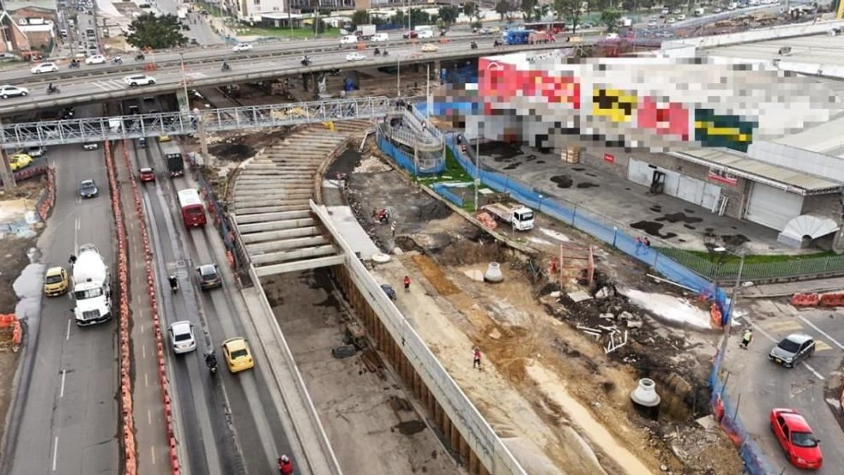 Deprimido avenida 68 con avenida Las Américas
