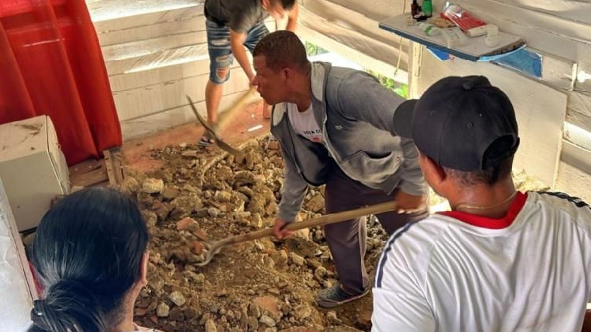 Sector donde residen madre e hija reportadas como desaparecidas