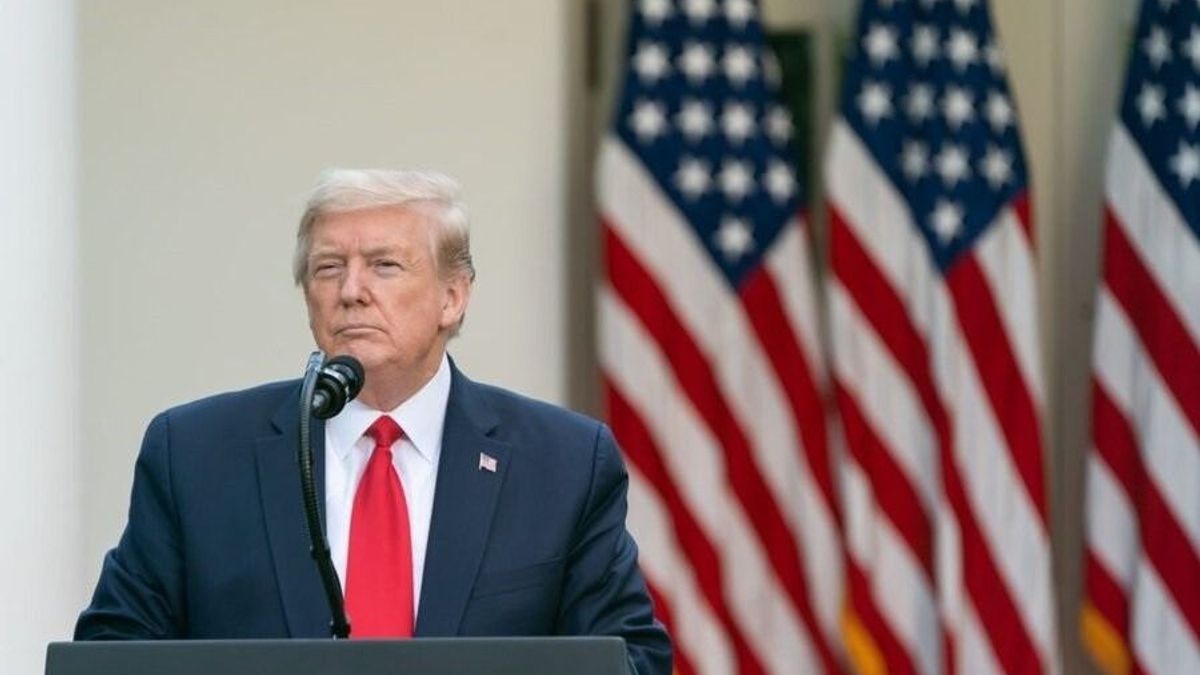 El presidente de Estados Unidos, Donald Trump.