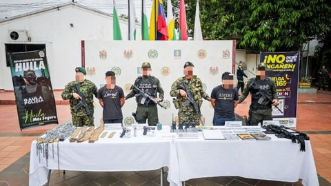 Nueve secuestrados fueron liberados en el sur de Colombia.