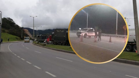 Sujetos desconocidos istalaron explosivos en peaje de vía Marginal del Llano. Los viajeros duraron nueve horas atrapados