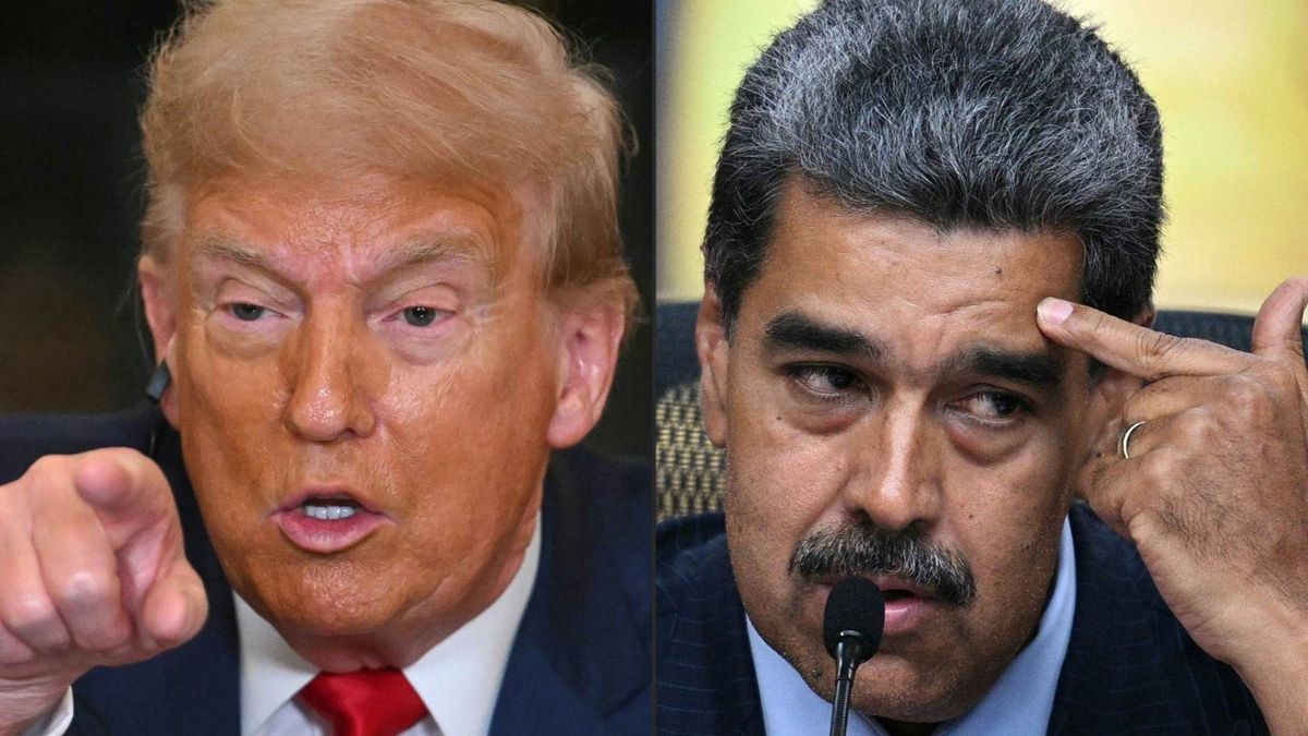 Donald Trump vs Nicolás maduro