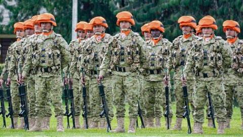 Soldados colombianos | Batallón en la península del Sinaí | Misión en Egipto