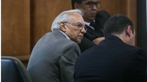 Exministro Ricardo Bonilla en la audiencia de imputación en su contra