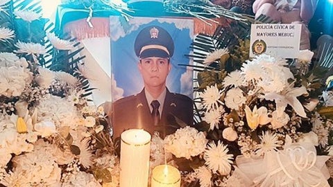 Velatón en homenaje al Intendente Fredy Leal se cumplió en Bucaramanga.