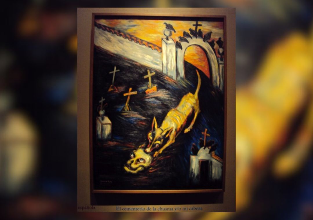 La historia del país también tuvo un apartado en sus lienzos.