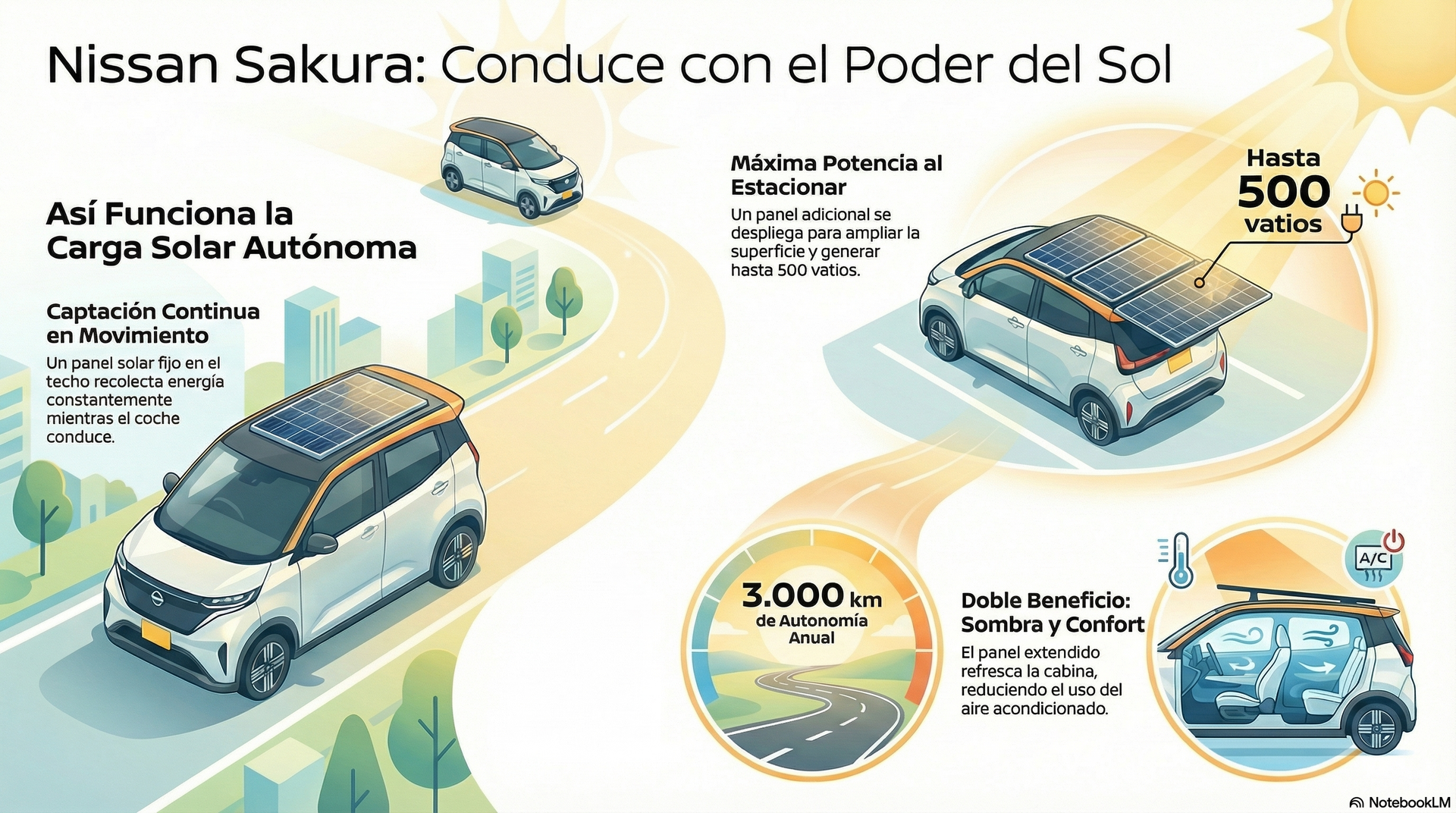 Carro con energía solar