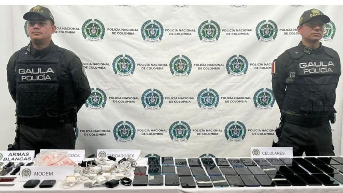 Operativo en cárcel de Medellín