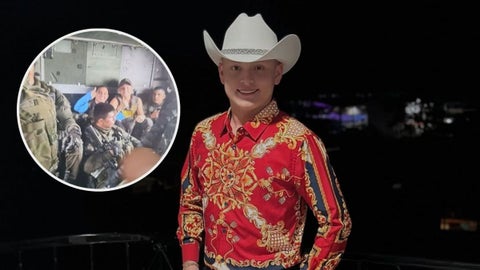 El ministro de defensa, Pedro Sánchez, confirmó que el joven permanecía retenido junto a su mánager en carpas improvisadas.