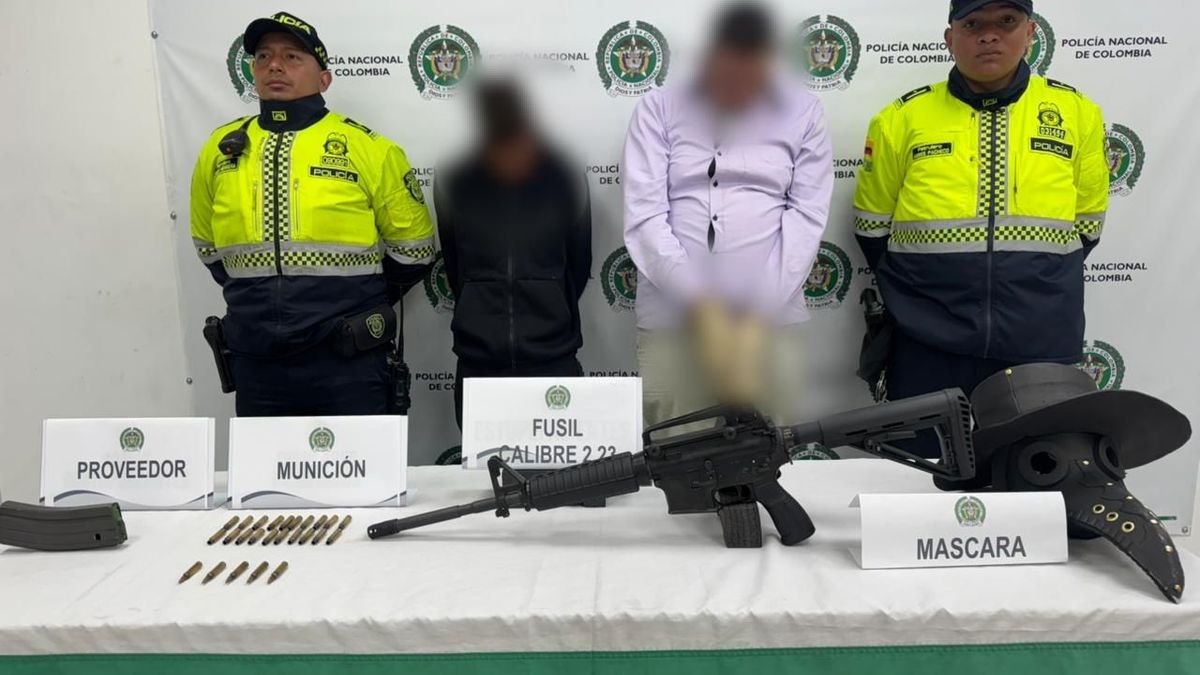 Hombre que disparó fusil en Usaquén.