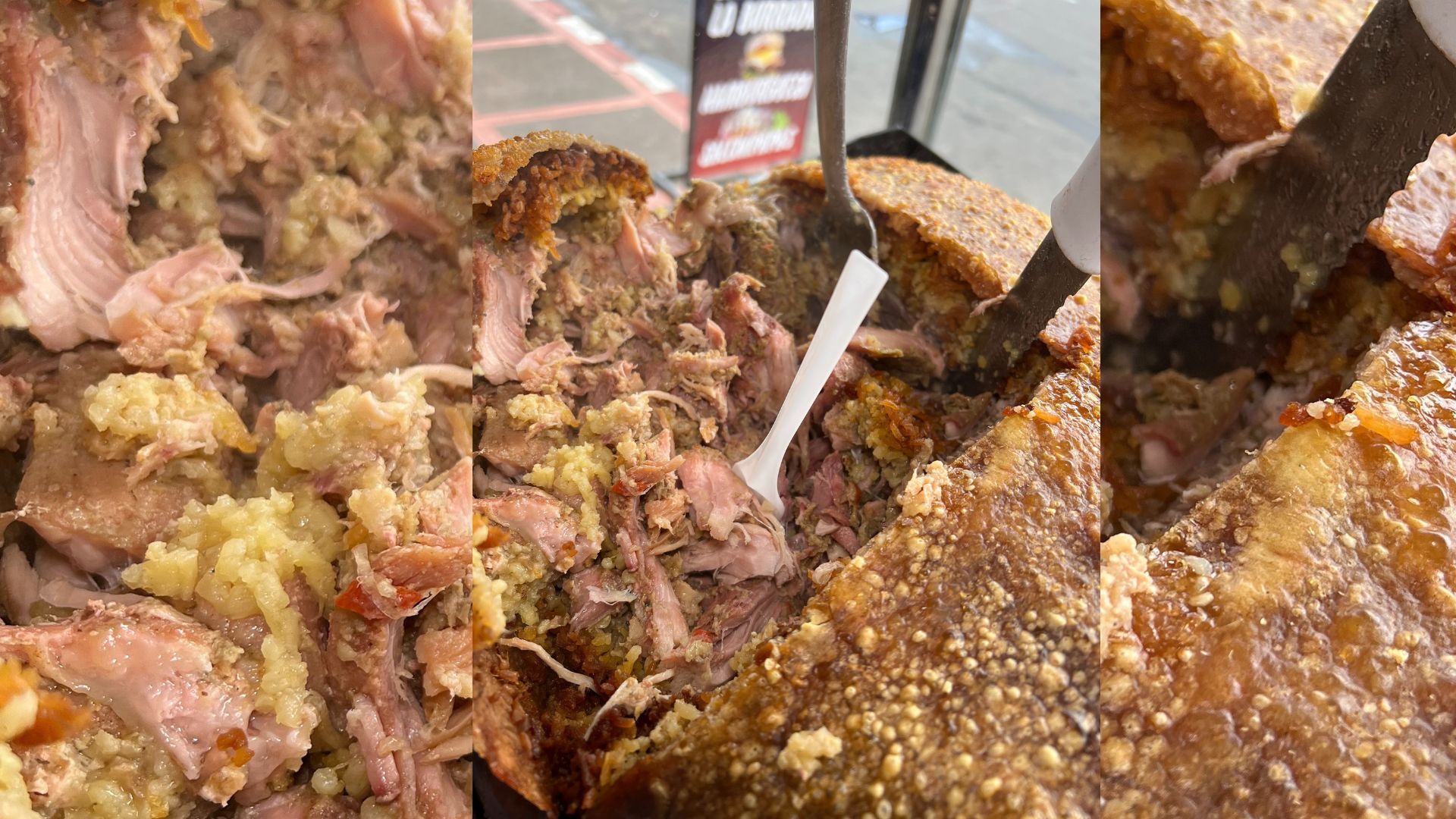 Tradición decembrina: la lechona tolimense, heredada de antiguas preparaciones coloniales. 