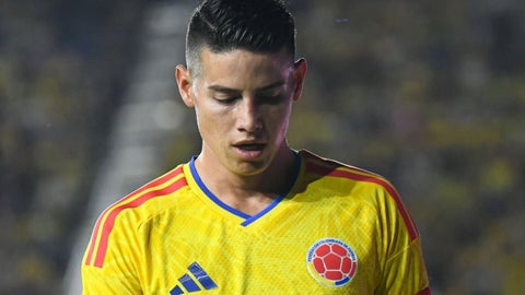 James Rodríguez, jugador colombiano.