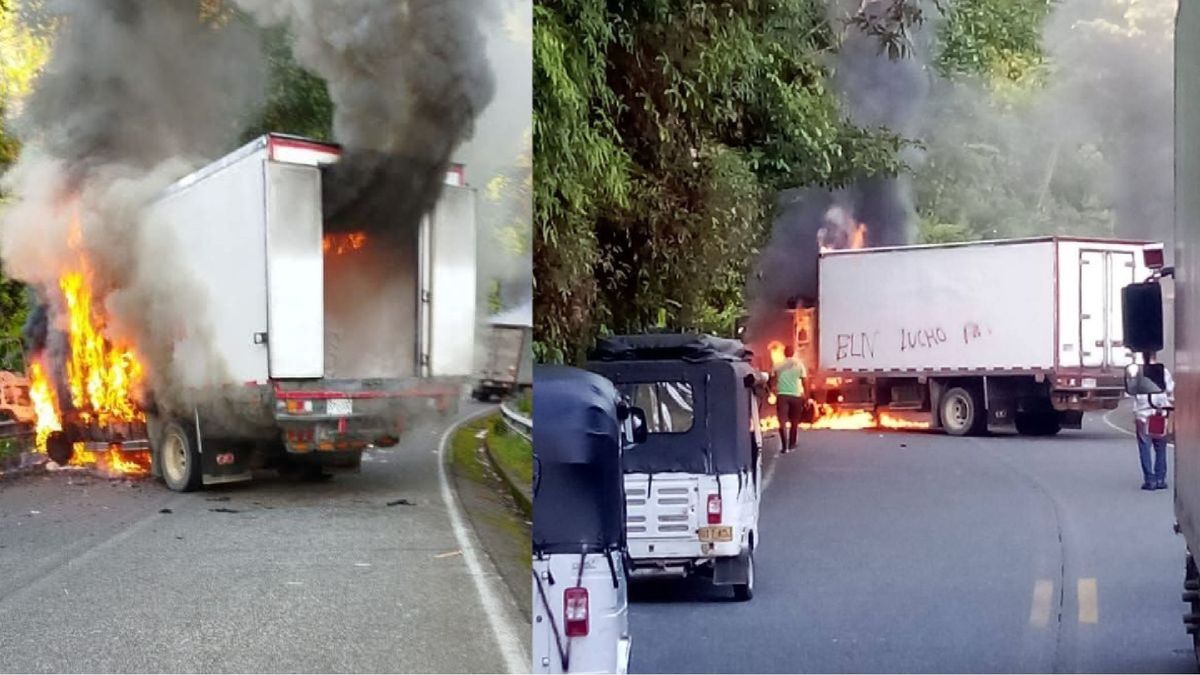 Hay cierre total en l Vía Panamericana que conecta a Chocó con Risaralda por ataques del ELN.