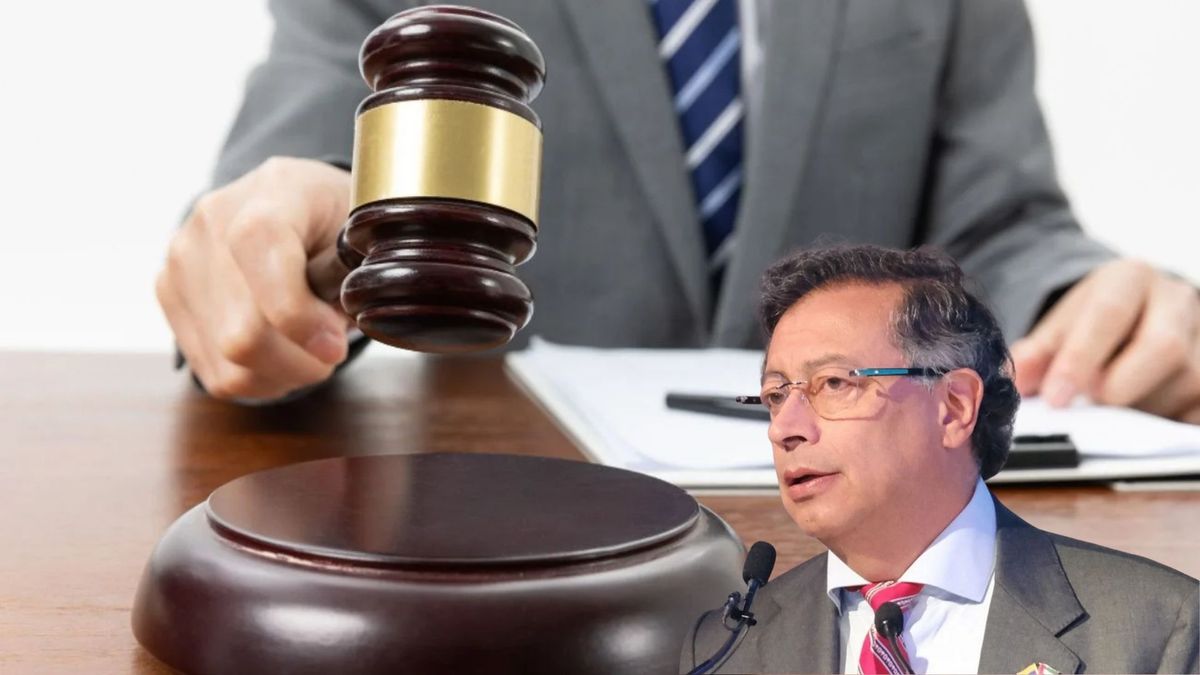Presidente Gustavo Petro y la orden de un juez de Bogotá