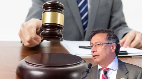 Presidente Gustavo Petro y la orden de un juez de Bogotá