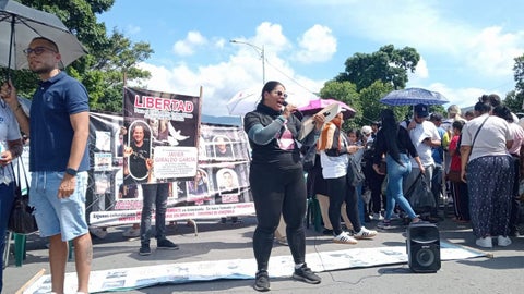Protestas en la zona de Frontera