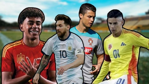 Los mejores futbolistas se alistan para el mundial de 2026.