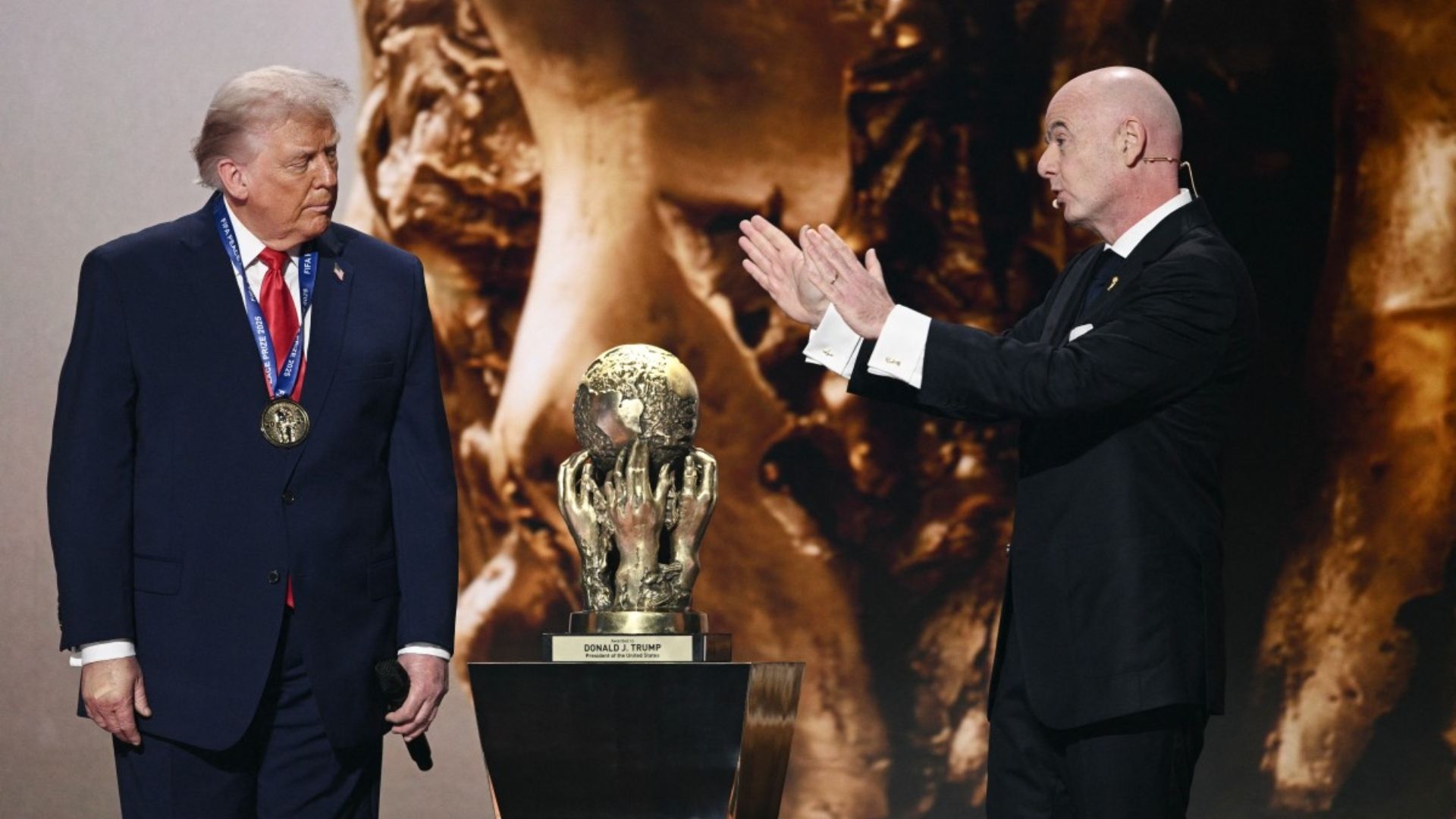 Donald Trump e Infantino